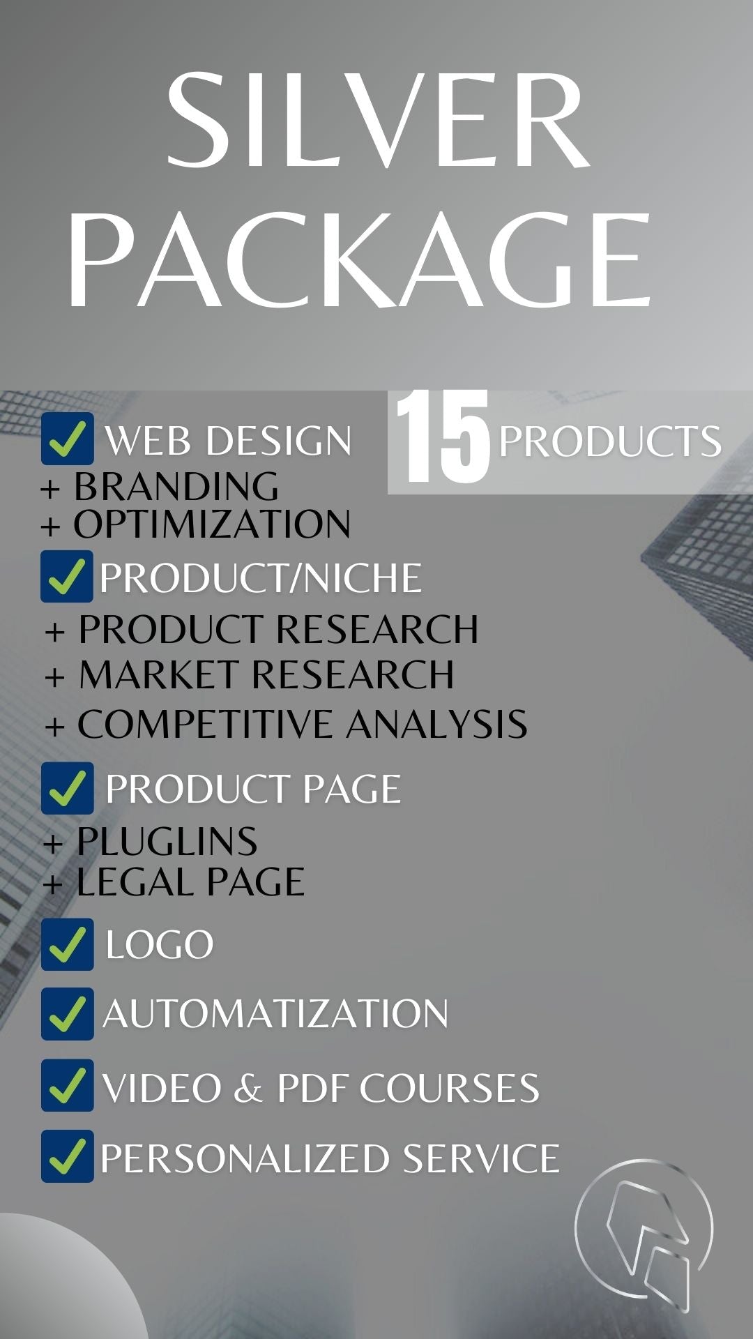 SILVER WEBSITE SERVICE PACKAGE
